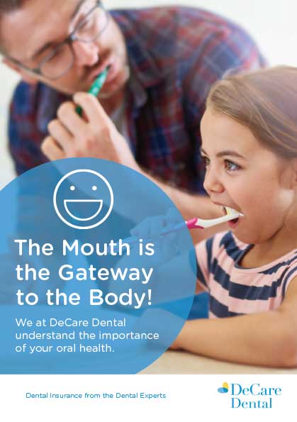 Oral health brochure cover
