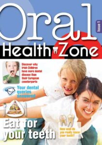 Issue 1 cover of Oral Health Zone magazine
