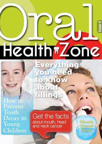 Issue 4 cover of Oral Health Zone magazine