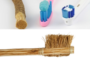 Different kinds of toothbrushes