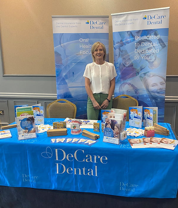 irish society of dentistry for children conference stand