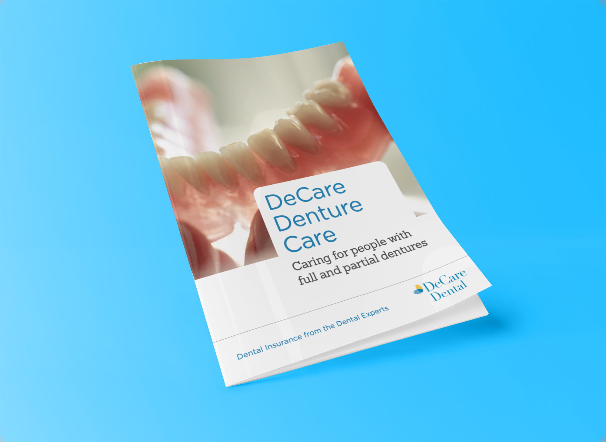 decare denture care brochure